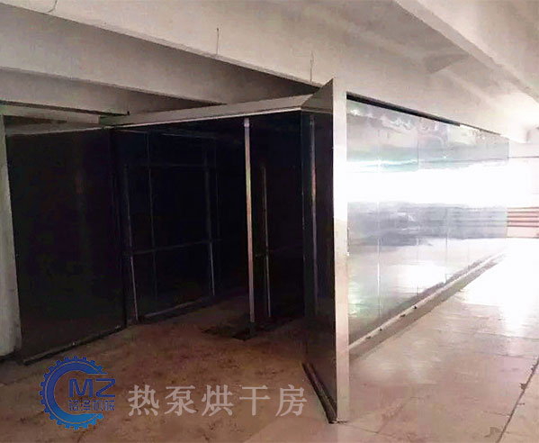 空氣能熱泵烘干房安裝現(xiàn)場(chǎng)